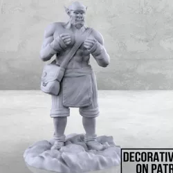 Orc Monk - Tabletop Miniature