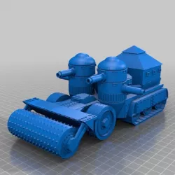 Orc / Ork Armoured Mobile Battle fortress halftrack