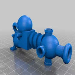 Orc / Ork Bubble Chucker bizzar sci-fi  weapon  28mm sci-fi