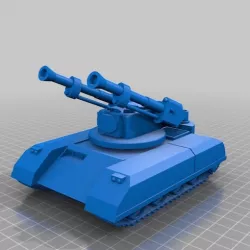 ork / orc Flak tank 28mm wargames vehicle