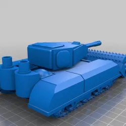 Ork / Orc Tank "Bone Breaker" 28mm wargames vehicle