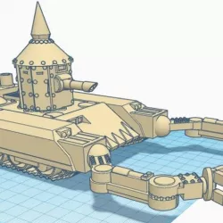Ork tank "Gut Ripper" 28mm wargaming vehicle