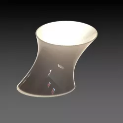 Oval vase design