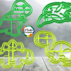 pack dinos cookie cutter