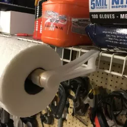 Paper Towel Holder for Wire Shelving