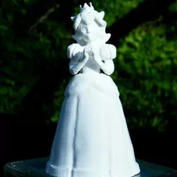 Peach princess lowpoly