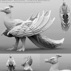 Peacockatrice