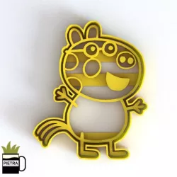 PEDRO PONY COOKIE CUTTER FONDANT PRINT MODEL 3D