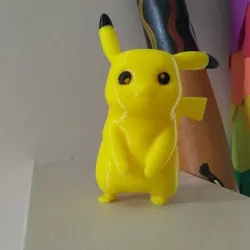 Pikachu MMU multi color with removable tail