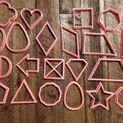 Play-Doh/Montessori Shapes/Cookie Cutters