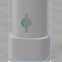 Portable Salt Shaker (larger hole)