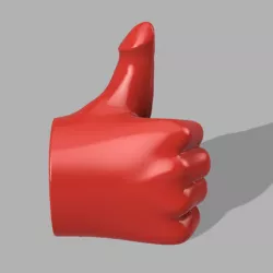 POSITIVE SIGNAL HAND DICK