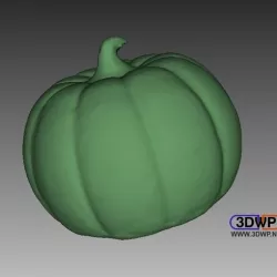 Pumpkin Statue 3D Scan