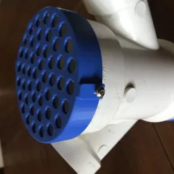 PVC Pipe End Cap Grate