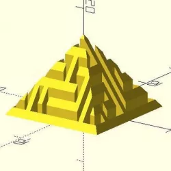 Pyramid maze