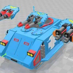 Razorback parts for Rogue Trader Rhino (SC Edition)