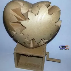 Ring For Hand Cranked Heart Gear