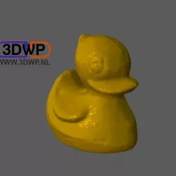 Rubber Ducky (Plastic Duck 3D Scan)