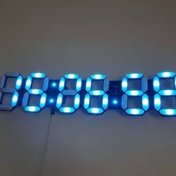 RVB Leds Clock (Horloge LEDS RVB)