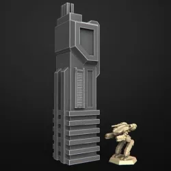 Sci-Fi City Cityscape