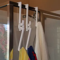 Shower Hook with Extender Loop