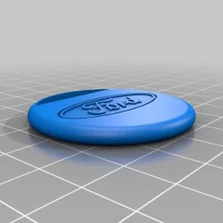 Small simple ford keyring