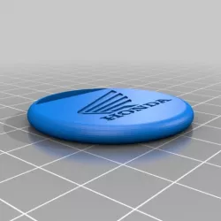 small simple honda keyring