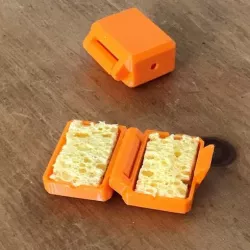 Snap-On Filament Filter/Cleaner for 1.75mm Filament