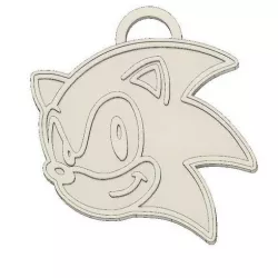 SONIC FACE KEY RING