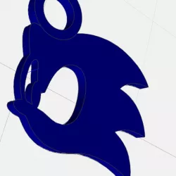 sonic key ring