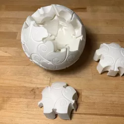 Spherical Jigsaw Puzzle