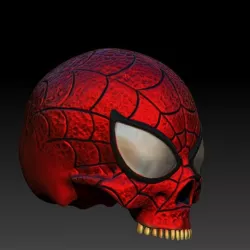 spider-man skull