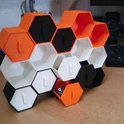 Stackable Hexagon storage