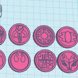 Star Wars Coin Pack W/ Dice