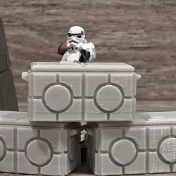 Star Wars Legion scale Imperial Arms Crate