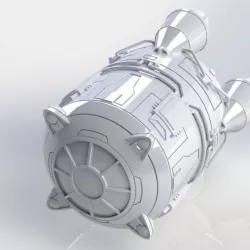 Star Wars Legion scale Republic Escape Pod