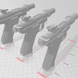 Star Wars - MAYFIELD RODIAN DT-12 v 1.0 - Hight Details for cosplay