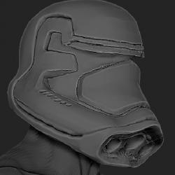 Star Wars VII Force Awekens Storm Trooper Helmet