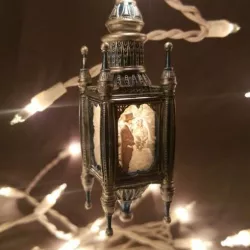 String Light Lithophane Ornament