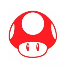 Super Mario Bros Honguito - Mario Bros Mushroom
