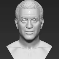 Sylvester Stallone Rocky Balboa bust 3D printing ready