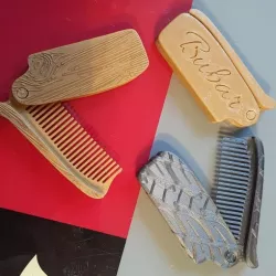 The bearded man's comb