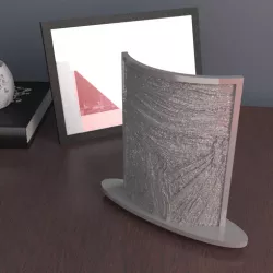 The Scream Lithophane 3D print