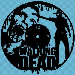 THE WALKING DEAD CLOCK