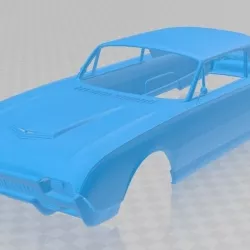 Thunderbird 1961 Printable Body Car