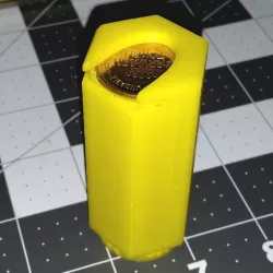 Token/Coin Dispenser and Storage Container