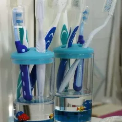 Toothbrush Holder Cap Replacement (parametric OpenSCAD)