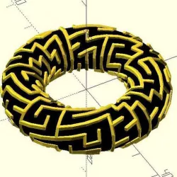 Torus maze
