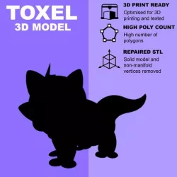 Toxel (high poly) - Pokemon