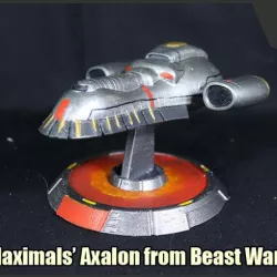Transformers Maximals Axalon Ship from Beast Wars